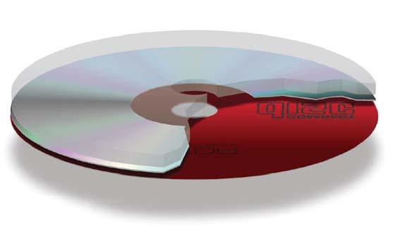 Disc Types CDs: Light & medium damage only... When discs were invented the process of construction was quite simple. These are what we call CD discs.