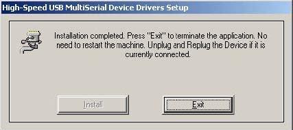 The first time you plug-in the cable into the USB port, Windows will start installing the device driver software. You can see the installation status at the pop-up message of system tray.