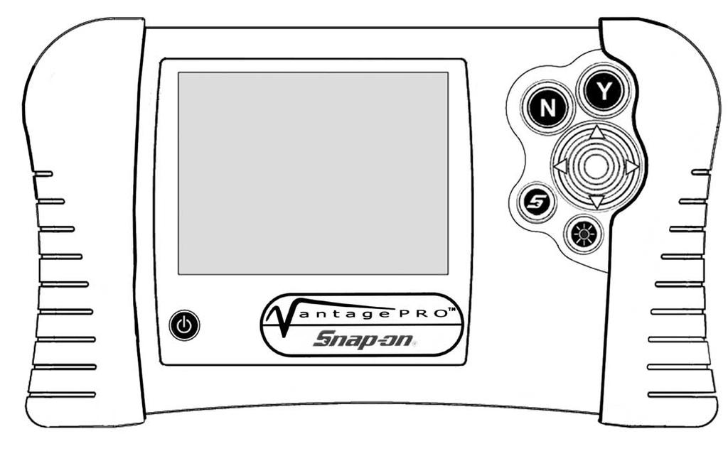 2.1 Functional Description Figure 2-2 Vantage PRO unit front view A Transflective screen B N (No) and Y (Yes)
