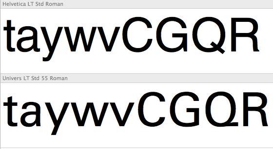 New Swiss San-serif Typefaces What are the