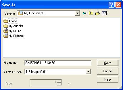 Managing Documents 6 3 Select the drive and folder where the data is to be saved, and then type in the new name if the file is to be renamed.