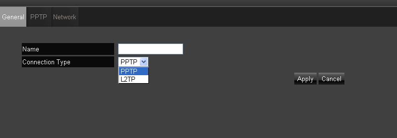 After completing the User Setting, please go to Profile Setting to start a manual VPN tunnel configuration.