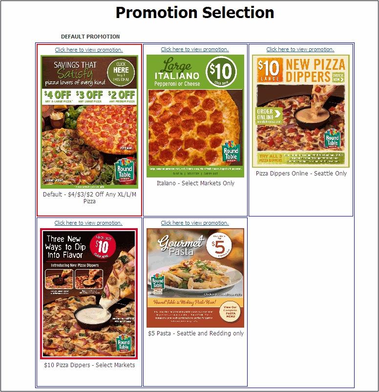 Step 2 Log On to SLICE Follow the instructions in the email and log in by going to SLICE Toolbox, Marketing, Email Step 3 Make Your Selection Each month, locations will be set to the default option.