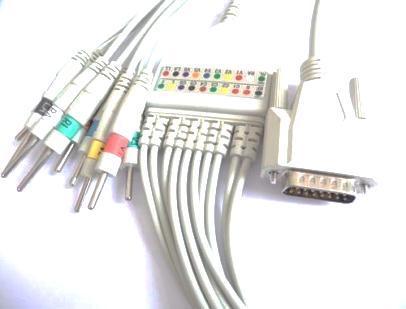 C0001A C0001F Nihon Konden,Dongjiang, Biocare Compatible with Nihon Kohden EKG cable, IEC 901D C0001A 3.6M,grey,& NIH DB15M >>DIN3.0 C0001B Sports panel EKG cable, IEC3.
