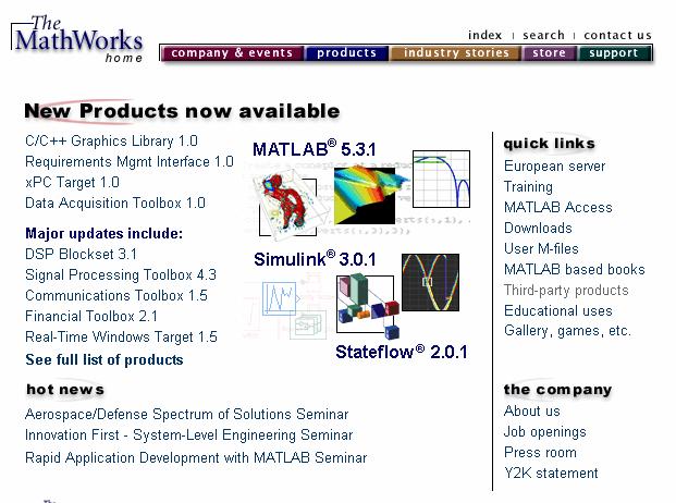 Wayback MathWorks Machine Oct (www.archive.