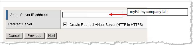 If you are using Microsoft networking features on your network, then specify a Primary WINS Server. 11. Click Next. 12. For Virtual Server IP Address, specify a host name.