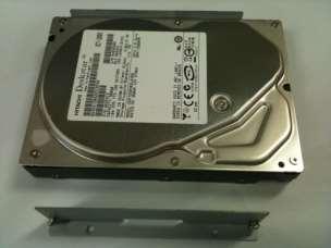 Mounting the HDD or DVDRW (for