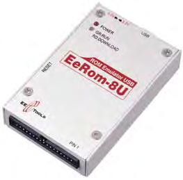 - Buffer Memory 8M,12ns SRAM ( 8bit) - Download Speed 1Mbyte/sec - Reset Signal Low/High Software Control - Supports Device E/EPROM : 2764-27080, 2864-28256 Flash Memory : 29512-29040 - Size 98x 63x