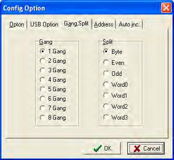 Enabling any of button to be a Start Key Config Option / Gang Split Select Gang