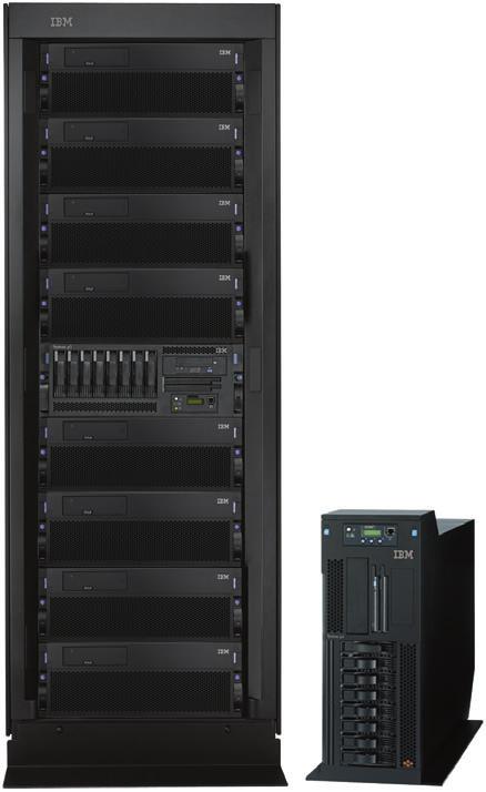 The right solutions for consolidating multiple applications on a single system IBM System p5 550 and 550Q Express servers Highlights Up to 8-core scalability using Quad-Core Module technology Point,