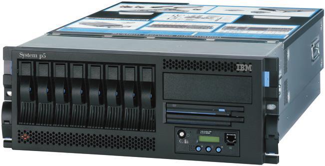 System p5 550 or 550Q Express rack drawer micro-partitions.