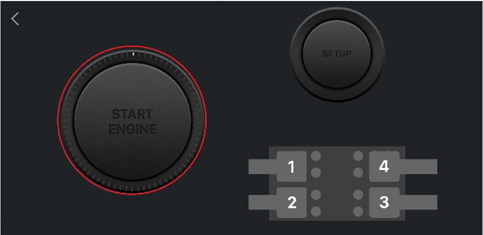 EXAMPLE: Set the V-joystick control on output