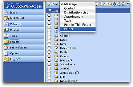 Using Folders There are many times you will want to save an email but