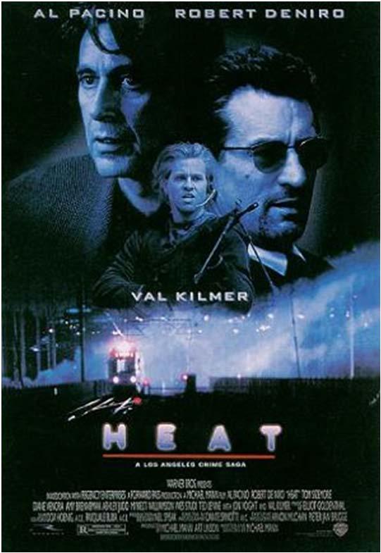 The time aspect of flexibility What Robert de Niro says on flexibility in HEAT (1995) as Neil McCauley: Don t get attached to anything you can t walk out on in 30 seconds flat if you feel the heat