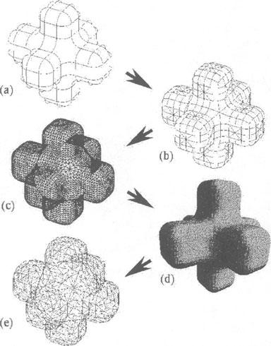 The face topology is bounded by loops composed of edges and vertices and may have wide varieties (Figure 3 (a)).