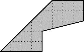 The area of a figure is the amount of surface it covers.