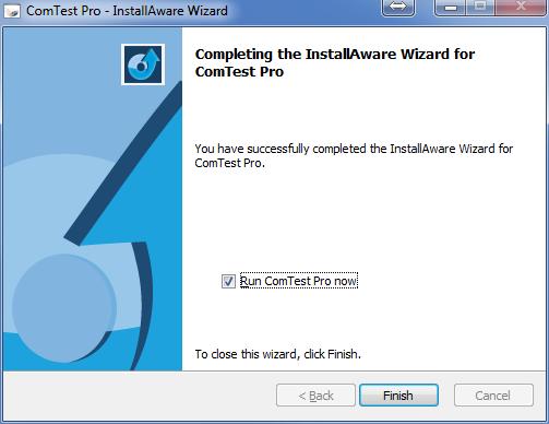 6. Configuring ComTest Pro 1.