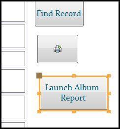 Access, macros allow you automate tasks as actions. In this situation, we can design a button [with a macro] that will open the Album Report on the Album w/ Songs form.