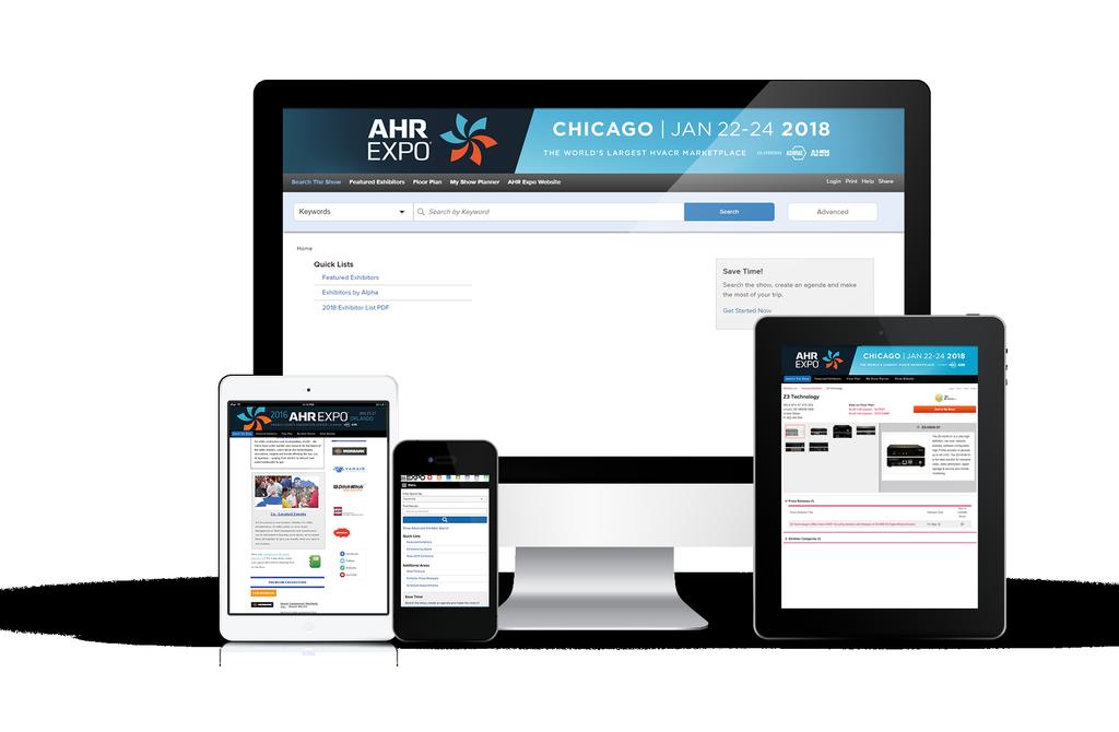 The 2018 AHR EXPO DIGITAL PACKAGES