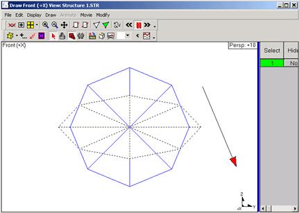 Structure Window Commands Edit Rotate SELECTED Objects Changing the Shape of a Cylindrical Object.