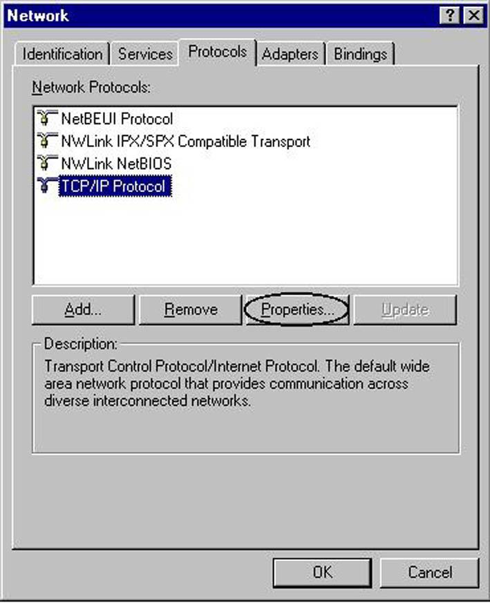 Configuring PC in Windows NT4.0 1.