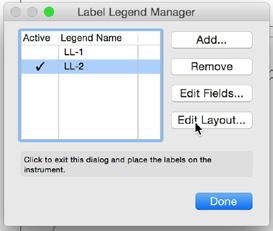 13. Set the Y Rotation to 180. 14. Switch back to a Top/Plan view. Creating a Label Legend Next, let s create a new Label Legend for this lighting device. 1. Go to Spotlight > Label Legend > Label Legend Manager.