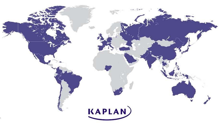Our Global Footprint Measuring Kaplan University s Educational Impact For every career path +1MM students annually served Facilities in 30+ countries Over 19,000 employees worldwide All of our degree