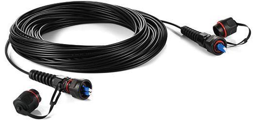 UPC Duplex /LSZH OS2/OM2/OM3/ OM4 IP67 Waterproof Fiber Cables LC-LC/SC UPC Duplex OS2/OM3/OM4 LC-LC UPC Duplex Uniboot Cable