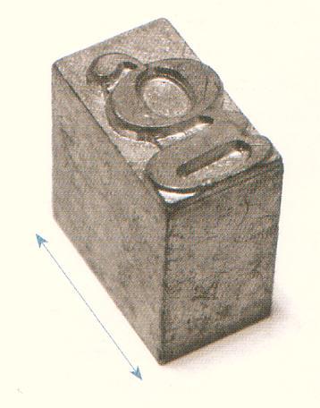 refer to the height of type block