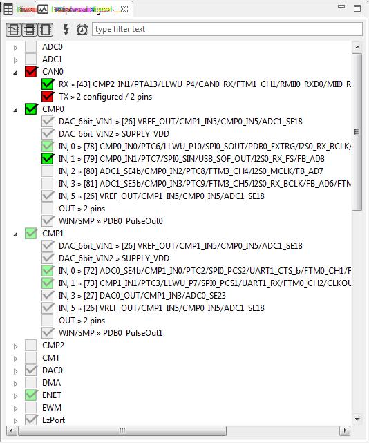 Pins Tool User interface Use the checkbox to route/unroute the selected pins. Figure 27.