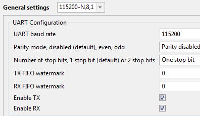 Peripherals Tool Settings editor After deleting the last instance, the component is still present in the configuration.