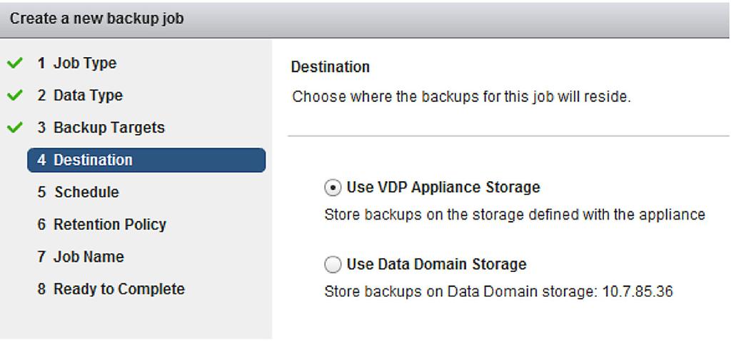 The vsphere Data Protection Advanced appliance does not store the original path and filename for a file on the Data Domain system. Instead, it uses unique filenames on the Data Domain system.