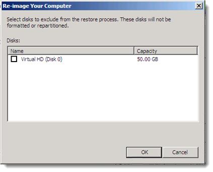 Gateway Mode 20 To exclude specific disks from reformatting and repartitioning, do the following: Tip This step