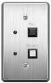 RS-140 Switch Panel Call button and privacy button with LED Indicators. Supports two-way (half-duplex) communication. Prevents incoming calls, pages & scans by pushing the privacy switch.