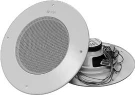 Ceiling Speakers Flush Mount Type Ceiling Speaker PC-580RU/RVU The PC-580RU & PC-580RVU are designed to fill the need for a high-performance / low-cost ceiling speaker for paging and notification