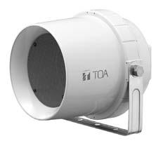 Wide Range Horn Speakers (Weatherproof) TOA CS Series Wide-Range Paging Speakers are ideal for indoor and outdoor commercial sound system applications for voice paging, background music and tone