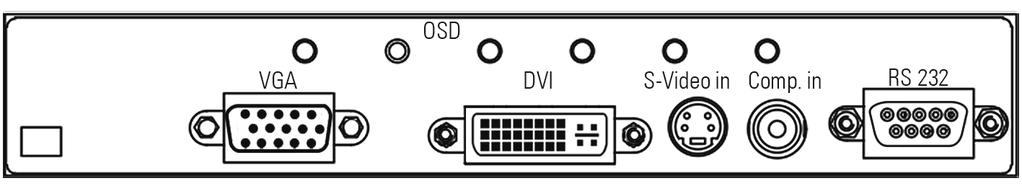 x OSD 4 button Power consumption (typ.) [Watt] 92 Weight [kg/ lb] 24.5/ 54.01 Network Mediaplayer POS-Line 46.