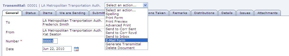 Select or click Add Issue to add a new Issue. User can also Search for an existing Issue. 45.