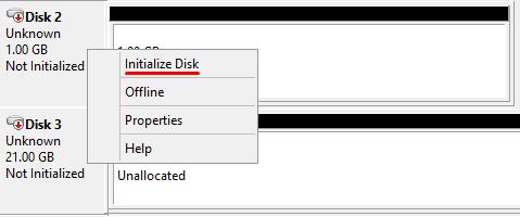 72. Select a disk other than Witness (check the disk size to make a