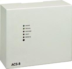 026580 Basic ACS-8 system, 12 V DC 12 V DC 10 V DC to 15 V DC without periphery max.