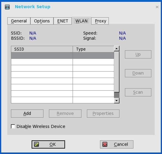 a Add Use this option to add and configure a new SSID connection.