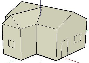You can do a lot in SketchUp simply by drawing lines to form faces using the Line tool.
