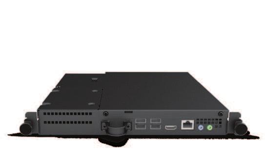 online collaboration for modern ofice environments. Computer modules are available in a choice of two models: ECMG2-i3 based on a 3.