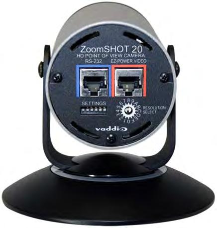 Image: Basic Wiring Configuration ZoomSHOT 20 HD POV Camera