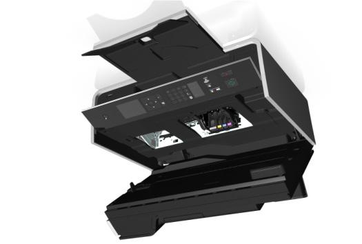 10 Paper exit tray Hold paper as it exits. 11 Tray extension Keep paper in place as it exits. 12 PictBridge and USB port Connect a PictBridge-enabled digital camera or a flash drive to the printer.