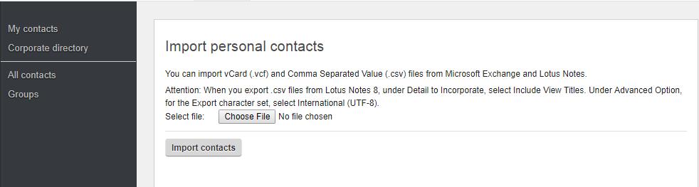 csv file formats Tips: For the best results, please use the UTF-8 format