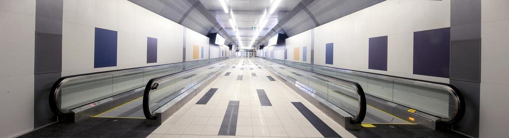 Case Study 2: Billy Bishop Airport Pedestrian Tunnel Project Description: Includes a pedestrian tunnel connecting to Toronto s island airport from mainland under the Toronto Harbour, a one-storey
