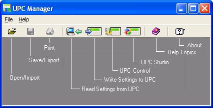 3.0 Getting Started To start UPC Manager, click Start, then click Programs, then choose Pacific Power Source then UPC Manager. 3.