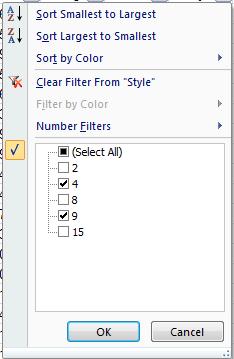 Using the Show Formulas option in the Formula Auditing group of the Formulas tab reveals that the calculations are based on all rows 2 through 101 of the original dataset.