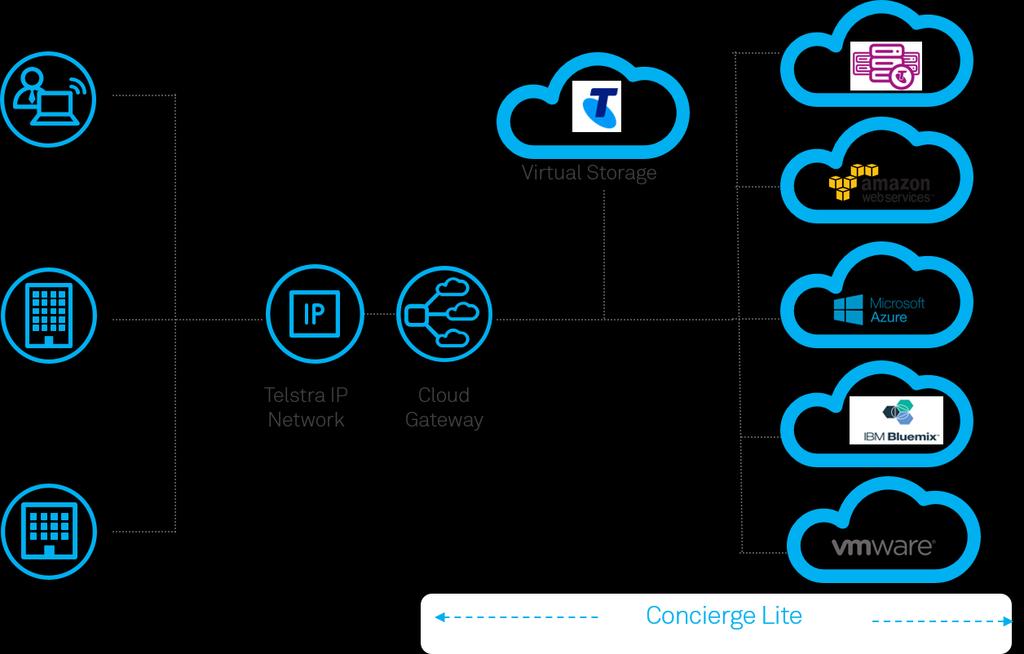 CHAPTER 1 OVERVIEW Telstra s Cloud Gateway service is a simple way to access leading cloud platforms.